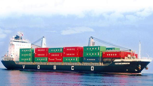 Lịch tàu Container của Vosco cập nhật ngày 25/05/2023