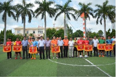 Sôi nổi Giải bóng đá mini CCVCLĐ Cục Hàng hải Việt Nam khu vực phía Nam năm 2019