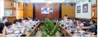 Cục Hàng hải Việt Nam làm việc với 02 Tổng công ty Bảo đảm an toàn hàng hải Miền Bắc và Miền Nam về tình hình thực hiện nhiệm vụ công ích bảo đảm hàng hải năm 2019