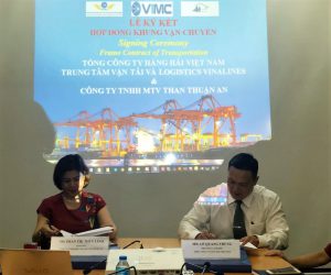 VTAL và Công ty TNHH một thành viên Than Thuận An ký hợp đồng khung vận chuyển than nhập khẩu