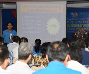 Công đoàn Tổng công ty Hàng hải Việt Nam tổ chức Hội nghị tập huấn ATVSLĐ năm 2019