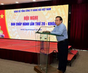Hội nghị Ban Chấp hành lần thứ 20 Đảng ủy Tổng công ty Hàng hải Việt Nam