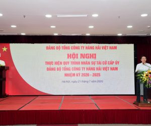 Hội nghị cán bộ chủ chốt chuẩn bị cho nhân sự cấp ủy, UBKT nhiệm kỳ 2020-2025 Tổng công ty Hàng hải Việt Nam