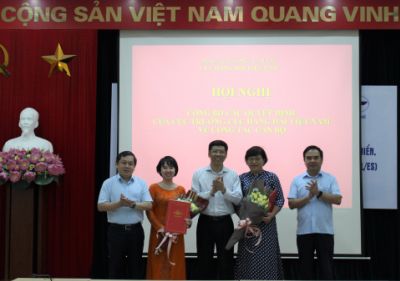 Công bố các quyết định của Cục trưởng Cục Hàng hải Việt Nam về công tác cán bộ