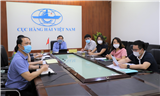 Đoàn đại biểu Cục Hàng hải Việt Nam tham dự trực tuyến kỳ họp thứ 103 của Ủy ban An toàn hàng hải (MSC 103)