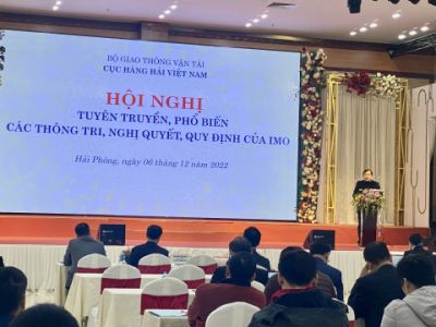 Hội nghị tuyên truyền, phổ biến các Thông tri, Nghị quyết, quy định của Tổ chức Hàng hải Quốc tế năm 2022 tại khu vực phía Bắc